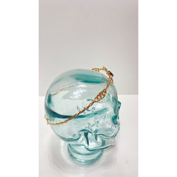 Costume Head Piece, Halloween Costume Accessory, Forehead Jewel, Princess costum - Picture 8 of 10